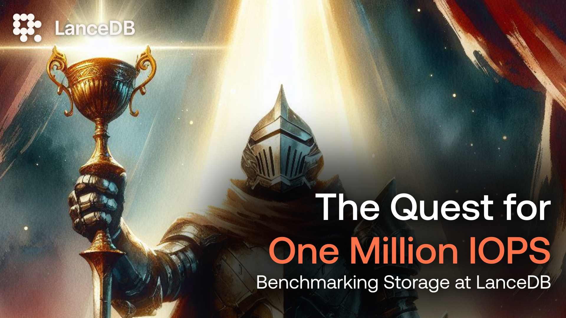 The Quest for One Million IOPS: Benchmarking Storage at Lance